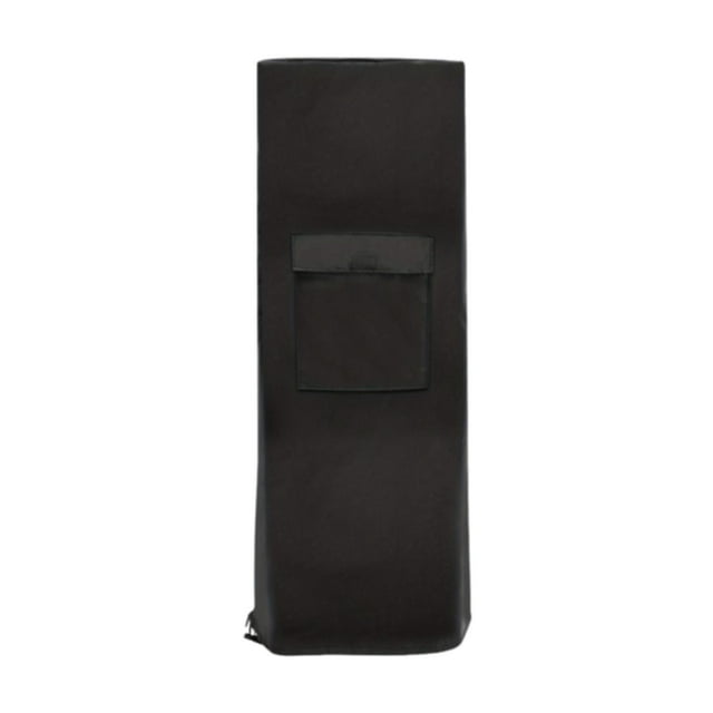 Funda protectora para calentador de patio, a prueba de polvo, suave, con cremallera, de tela Oxford, color negro, para muebles de exterior