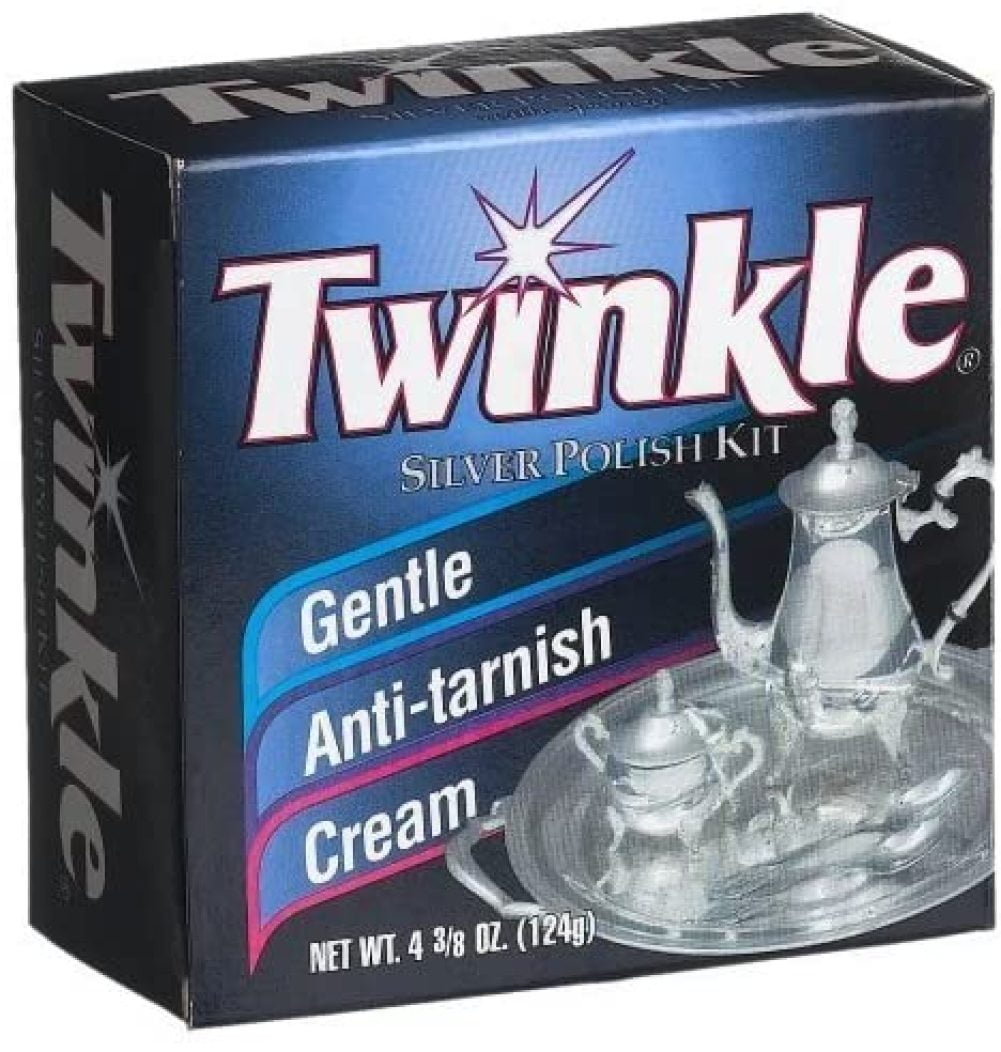 'Bilot Silver Polish Kit, Gentle Anti-Tarnish Cream 4.38 oz (Pack of 2)'