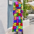 thumbnail image 2 of Colorful jigsaw puzzle pattern- autism awareness Long Dress women party dresses evening dresses ladies, 2 of 4