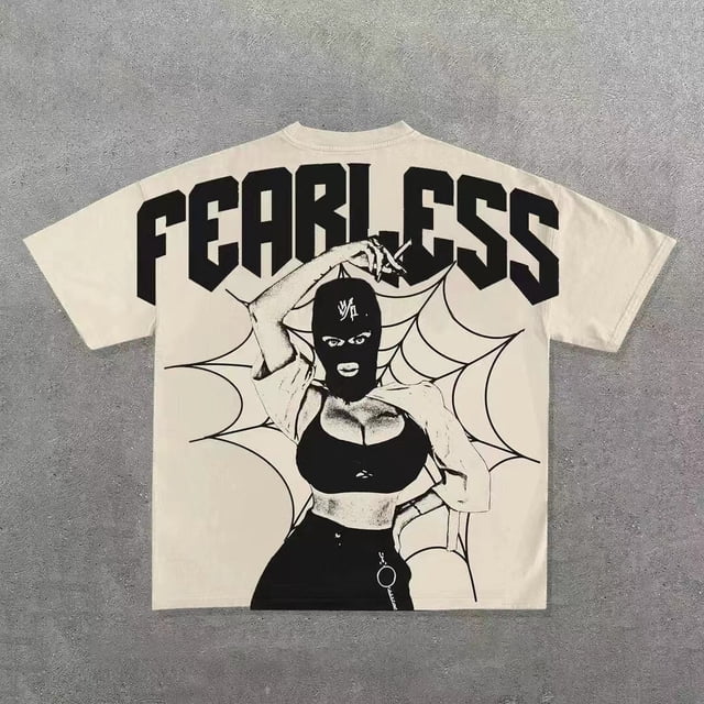 Camiseta informal de manga corta para hombre, estilo Y2K Harajuku, hip-hop, estampado gráfico especial, grande, punk, de algodón, venta directa