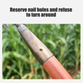 thumbnail image 2 of Gardenia Iron Weeding Rake Heavy Duty, Iron Rake 2.0, Gardenia Irons Rakes for Gardening and Weeding (8 Teeth), 2 of 7