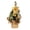 Gold, variant on Mini Artificial Christmas Tree, Miniature Xmas Tree Crafts, Simulated Tabletop Christmas Tree for Shelf Decoration, Fireplace Walkway Christmas Argent