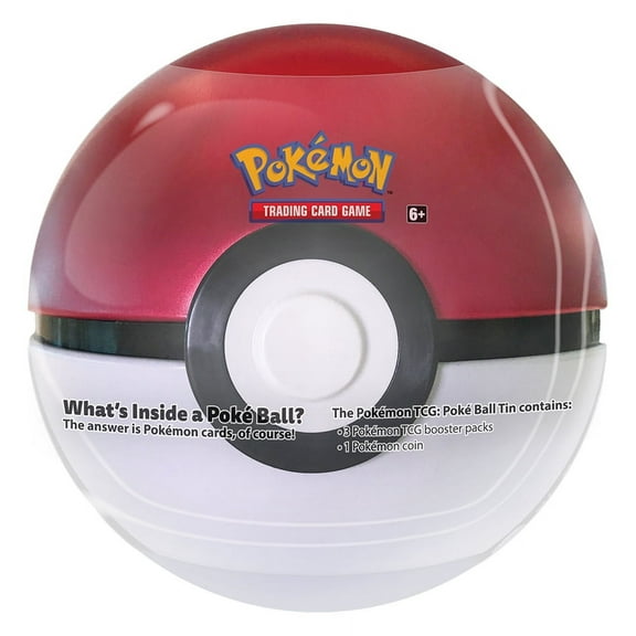 POKEMON POKE BALL TIN RED