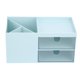 thumbnail image 2 of Soporte de almacenamiento de escritorio, cajón multifunción de escritorio, cajón para joyas, estuche de maquillaje, caja de almacenamiento de escritorio, rendimiento finamente ajustado, 2 of 9
