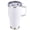 White, variant on 30 oz Tumbler with Handle and Lid, Stainless Steel Tumblers Double Wall Vacuum Insulated Travel Mug Leak Proof Cup Keep Drinks Cold and Hot Black, 1 Pack