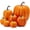 Bright Orange, variant on 7Pcs Pumpkins Decoration for Halloween Lifelike Simulation Foam Pumpkins Set Fall Harvest Home Party Supplies
