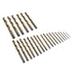 thumbnail image 5 of Brocas recubiertas de titanio, 25 piezas Brocas helicoidales Brocas helicoidales doradas Juego de brocas helicoidales Características mejoradas, 5 of 8