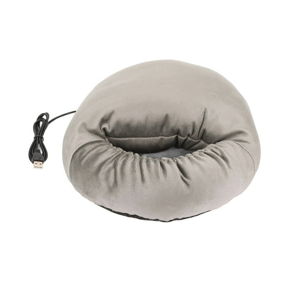 Calentador de Pies USB para Hombres y Mujeres, Promueve La Circulación Sanguínea, Alivia la Fascitis plantar, Diseño de Apertura Grande, temperatura constante, lavable,