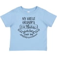 thumbnail image 3 of Inktastic My Great Grandpa in Heaven Watches over Me Boys or Girls Baby T-Shirt, 3 of 5