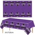 thumbnail image 7 of Eqslft Graduation Decorations 2026 Purple Set, Congrats Grad Decor Set with Banner Backdrop Porch Sign,Hanging Swirls Honeycomb Centerpieces Balloons for Grad Party Decorations, 7 of 7