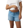 thumbnail image 3 of Ingrid & Isabel For Every Belly Maternity Denim Short, Available in Sizes S-XXL, 3 of 9