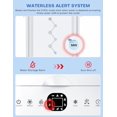 thumbnail image 4 of COOLECH - Acondicionadores de aire portátiles con mando a distancia, 4 modos y 3 velocidades, sistema de alerta sin agua y tanque de 2,4 galones para refrigeración de 20 horas, temporizador de 12, 4 of 5