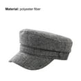 thumbnail image 7 of Women Yacht Captain Sailor Hat Newsboy Cabbie Baker Boy Peaked Beret Cap, 7 of 7