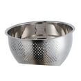 thumbnail image 5 of Baoblaze Rice Washer Strainer Bowl Easy to Clean for Cleaning Fruits Vegetables Beans Argent Large, 5 of 8