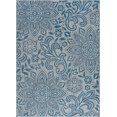 thumbnail image 3 of 9x12 Water Resistant, Large Indoor Outdoor Rugs for Patios, Front Door Entry, Entryway, Deck, Porch, Balcony | Outside Area Rug for Patio | Cream, Floral | Size: 8'9'' x 12'3'', 3 of 10