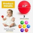 thumbnail image 4 of Meitianfacai 200pcs Kids Play Balls with Zippered Storage Bag, 2.2 Inch Plastic Balls for Ball Pits, Toddler Sensory Toys, Pools, Birthday Parties, and Indoor/Outdoor Activities, 4 of 7