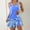 Light Blue, variant on BRGZLK Women's Swimsuit Fashion Tankini Sports Belt Skirt Two-Piece 2026 Bohemian Anti Roll Set