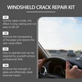 thumbnail image 5 of Windshield Crack Kit for Car Glass Fix Star Shaped Cracks and Fragments with 20ml Resin Solution, 5 of 9
