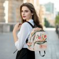 thumbnail image 6 of FORMRS Mini Backpack Purse for Women Travel Daypack Casual Shoulder Bag, Yellow Cute Flower, 6 of 7