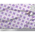 thumbnail image 3 of Soimoi Moss Georgette Fabric Check Tie-Dye Printed Fabric 1 Yard 42 Inch Wide, 3 of 3
