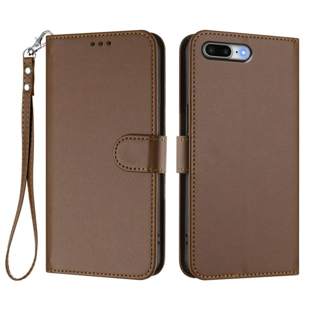 Funda Cartera GANGXUN para iPhone Plus/8 Plus – Cierre Magnético