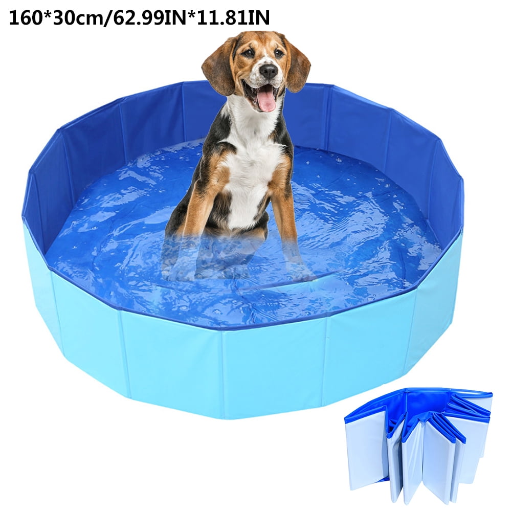 Foldable Pet Dog Swimming Pool Portable PVC Dog Pool Kids Bath Dogs