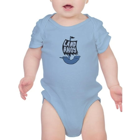 

Land Ahoy Pirate Ship Bodysuit Infant -Image by Shutterstock 6 Months