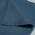 thumbnail image 5 of Waffle Weave Waterproof Shower Curtain, Bathroom Grommet Fabric Bath Curtain, 5 of 9