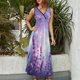 thumbnail image 2 of Vestido De Noche De Lujo Sin Mangas Para Mujer, Lavender Vestido De Fiesta, 2 of 5