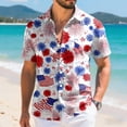 thumbnail image 4 of mgoYE Men's 250 Years America Anniversary 250th Independence Day Vintage O-Neck T-Shirt 250th American Anniversary Gifts(Red,3XL), 4 of 6