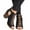 Black, variant on LUXUR Womens Summer Sandals Block Heels Zipper Fashion Peep Toe Dress Party Shoes Black Size 4