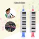 thumbnail image 4 of Melódica QI MEI QM27A 27 teclas Keybokard Armónica Melodica portátil Instrumentos de educación musical para estudiantes principiantes Rosa QI MEI Melódica, 4 of 7