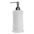 thumbnail image 1 of Creative Bath CMO59WH Cosmopolitan White Scroll Porcelain Lotion Pump, 1 of 1
