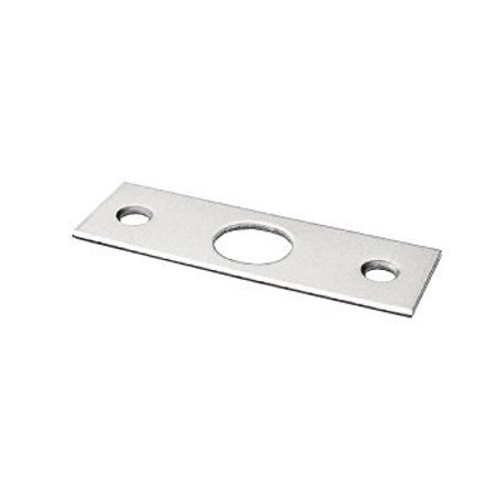 777spsa Crl Clear Anodized Strike Plate Works With Door Rail Floor Lock Bolts By C R Laurence