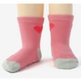 thumbnail image 3 of Fraobbg 12 Pack Baby Anti Slip Crew Socks with Grips Toddlers Infants Kids Non Skid, 3 of 9