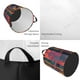 thumbnail image 2 of Balery Neon Rabbit In Archway Cesta de ropa redonda con asas, impermeable, independiente, para ropa, juguetes, dormitorio y familia-Small, 2 of 6