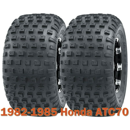 Set 2 Sport ATV tires 16x8-7 for 1982-1985 Honda (Best Tires For Honda Accord Sport)