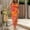 Orange, variant on Crew Neck Dresses for Women Dressy Casual Blue Sleeveless Hawaiian Style Long Bodycon Dresses Side Split Slim Floral Dresses Light Blue,M