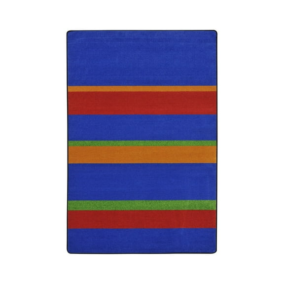 Straight and Narrow 5'4" x 7'8" Area Rug In Color Primary