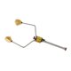 thumbnail image 1 of Soporte de Bobina de Tubo de Cerámica con Cabeza de Latón, Soporte de Bobina de Herramientas de Atado de Moscas dorado, 1 of 8