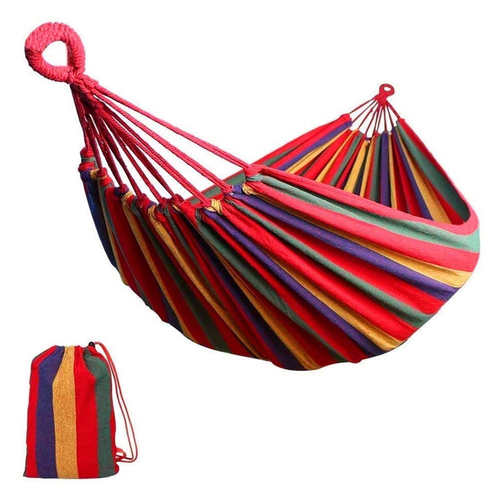 Widen Double Person Hammock Portable Travel Hanging Hammock Swing