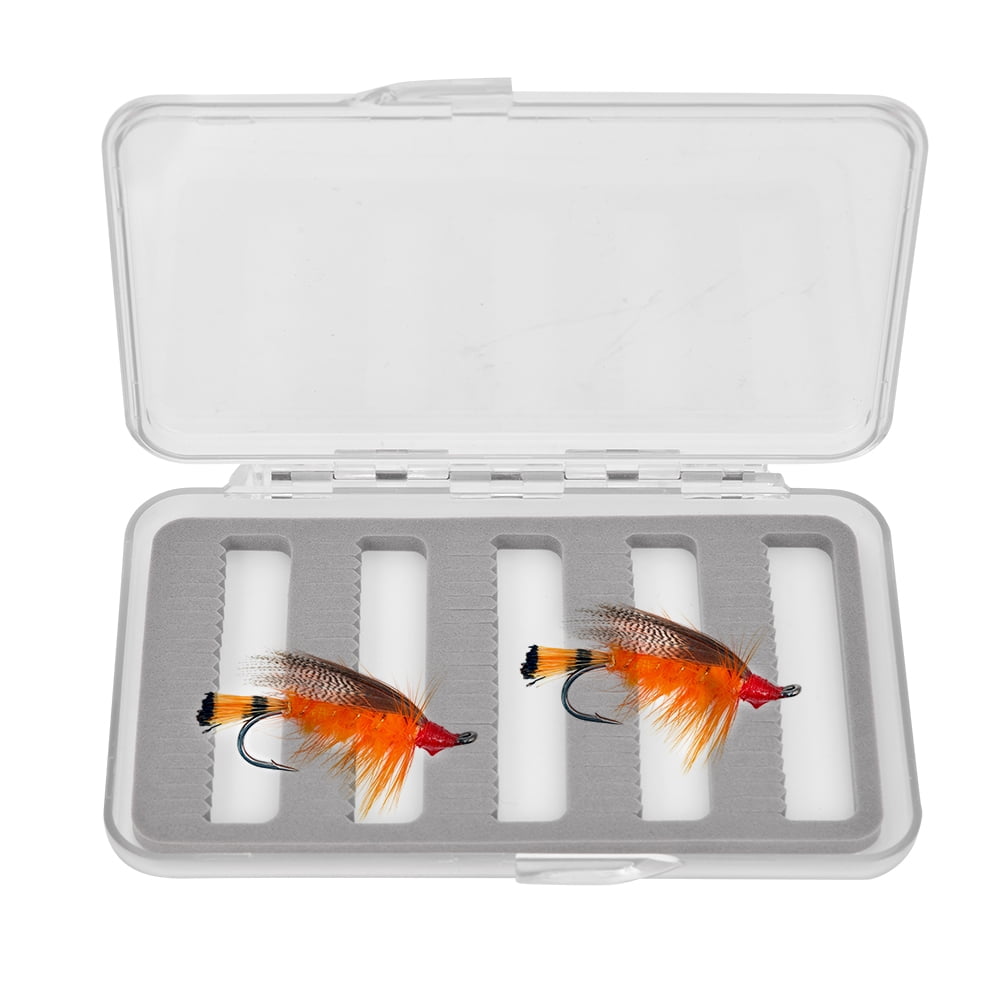 Étui Transparent Pour Leurres De Pêche - 12 Compartiments, étanche, Avec Mousqueton, Double Fermeture éclair - 10