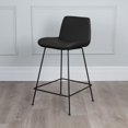 thumbnail image 1 of Capri Modern Leatherette Bar Stool, 25-inch/29-inch Seat Height, 1 of 3