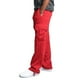thumbnail image 5 of Pantalones de bolsillo de color sólido con cordón elástico en la cintura para hombres Movimiento suelto Pompotops  oipoqjl22971, 5 of 5