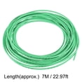 thumbnail image 2 of Uxcell Heat Shrink Tubing 1/4"(6mm) Dia 10mm Flat Width 2:1 rate 7m Green, 2 of 5