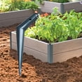thumbnail image 1 of Garden Hand Dibber, Bulb Planter Tool, Handheld Gardening Dibblers for Garlic Daffodil Vegetable Planting Steel, 1 of 10