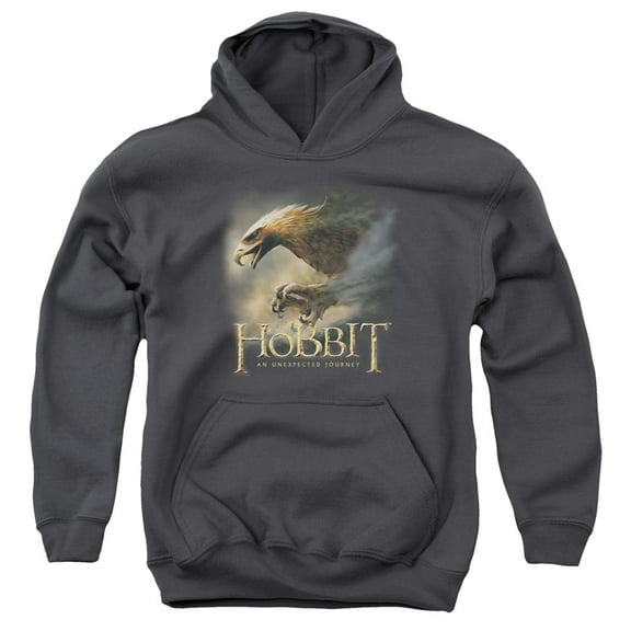 The Hobbit - Great Eagle - Youth Hooded Sweatshirt - Small