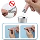 thumbnail image 4 of Juego de cortaúñas, cortador de uñas de acero inoxidable para uñas y uñas de los pies, 4 of 5