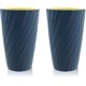 thumbnail image 1 of Paquete de 2 vasos para cepillos de dientes PENGJTMXG azul oscuro, 1 of 5