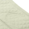 thumbnail image 5 of Bienzoe Gilet Matelassé Léger pour Femme, Doudoune Rembourrée, Mode, Fermeture Éclair, Veste Décontractée, Blanc Cassé, L, 5 of 5